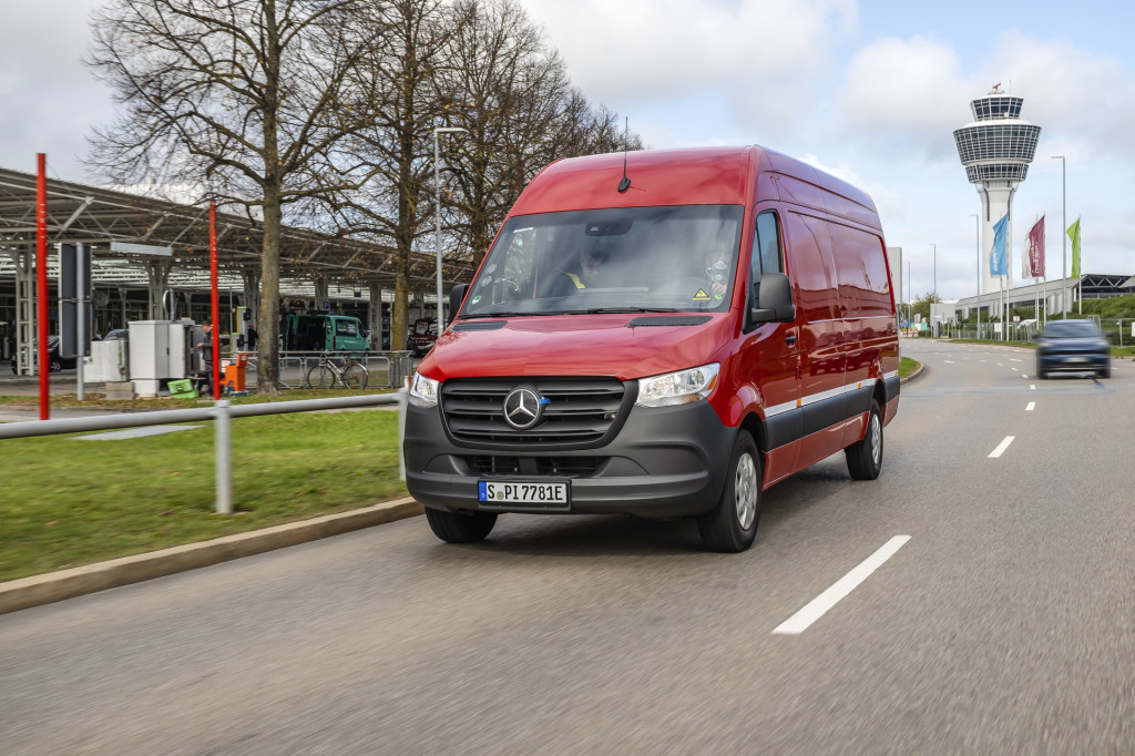 Mercedes-Benz eSprinter range and efficiency test
