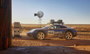 It takes 34 hours to complete the Porsche 911 Dakar's two-tone paint