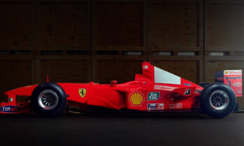 Michael Schumacher's Ferrari 2000 Ferrari F2000 F1 race car heads to auction