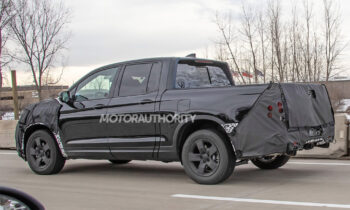 2024 Honda Ridgeline spy shots