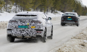 2024 Lamborghini Urus plug-in hybrid spy shots