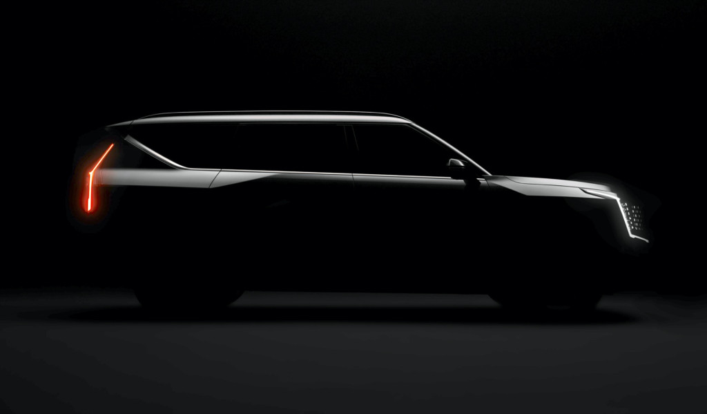 Kia EV9 teaser