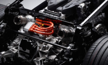 Lamborghini shows Aventador successor's carbon-fiber chassis