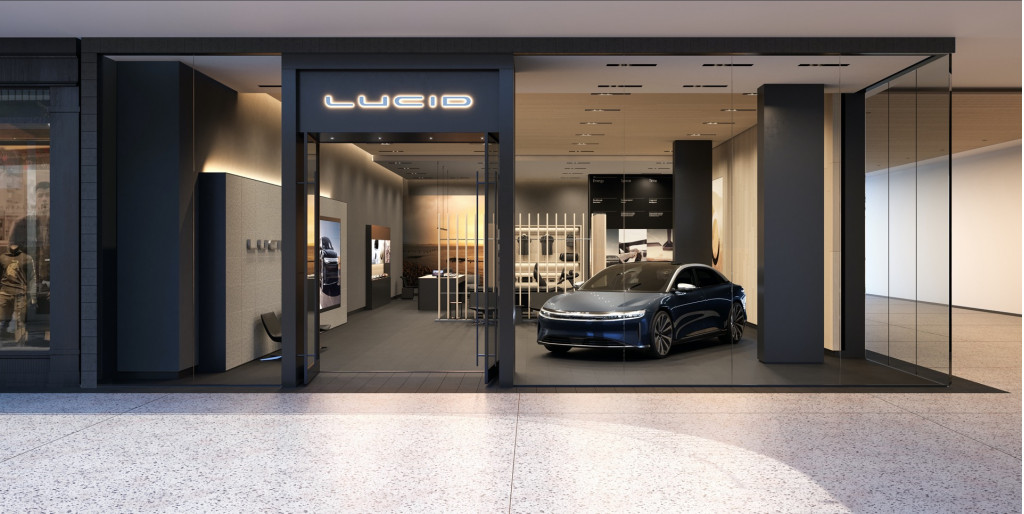 Lucid Studio - rendering of future store