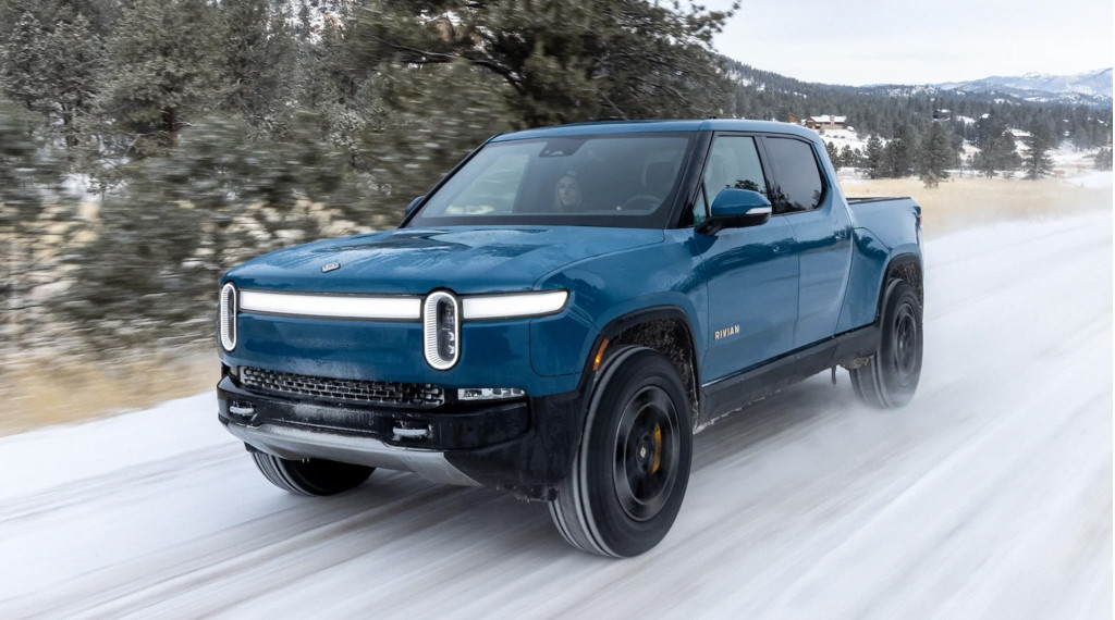 Rivian introduces Snow mode on R1T and R1S
