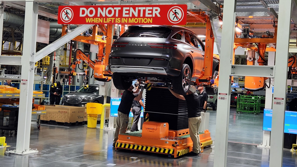 U.S. production of Genesis Electrified GV70 in Alabama