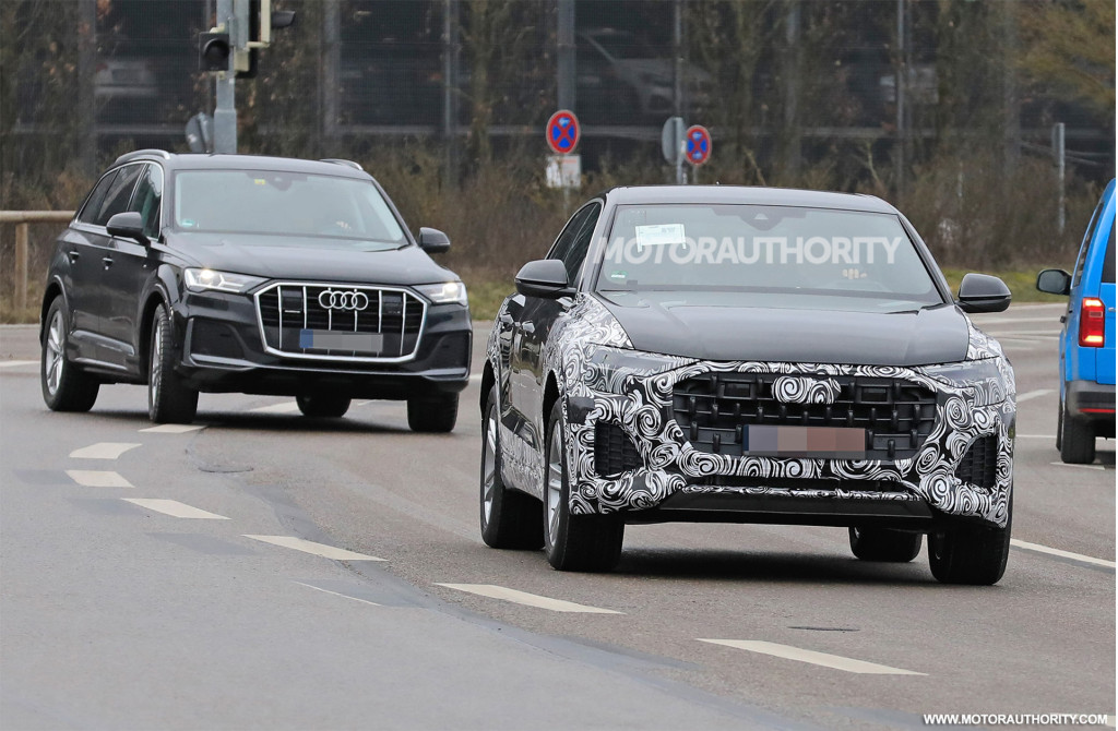 2024 Audi Q8 facelift spy shots - Photo credit: Baldauf 2024 Audi Q8 facelift spy shots - Photo credit: Baldauf