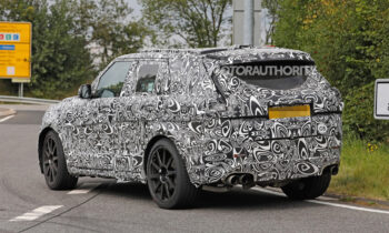 2024 Range Rover Sport SV spy shots and video