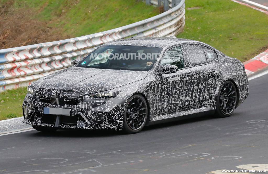 2025 BMW M5 spy shots - Photo credit: Baldauf
