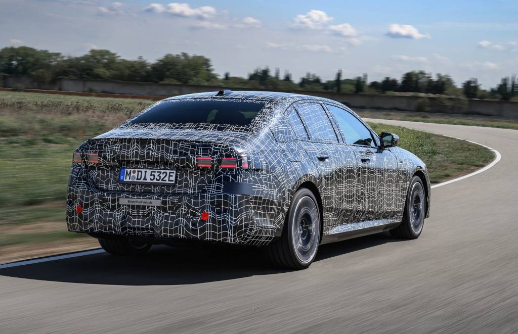 BMW 5-Series prototype