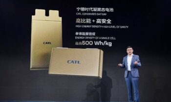 CATL announces very energy-dense battery for passenger aircraft