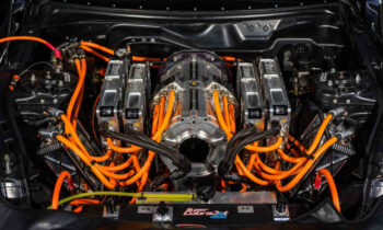 Ford Mustang Super Cobra Jet 1800 electric drag racer debuts