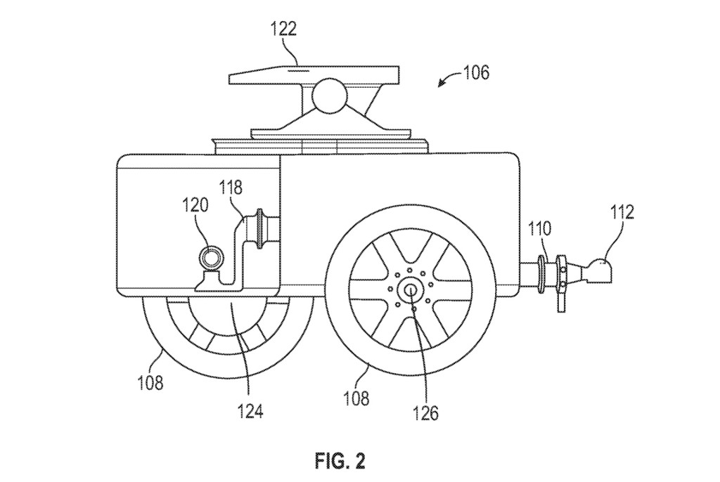 General Motors tow assist device patent image