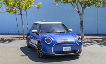 2025 Mini John Cooper Works EV spy shots