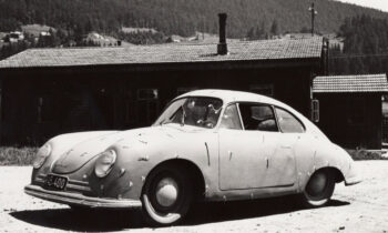 The Porsche 356 was originally hand-built using a wooden frame