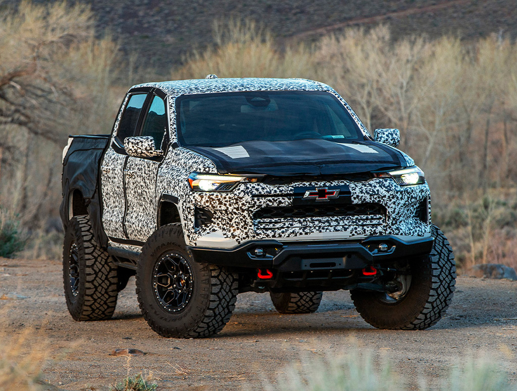 Teaser for 2024 Chevrolet Colorado ZR2 Bison debuting on May 31, 2023 Teaser for 2024 Chevrolet Colorado ZR2 Bison debuting on May 31, 2023