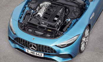 2023 Mercedes-Benz AMG SL 43 packs turbo-4, $111,050 price tag