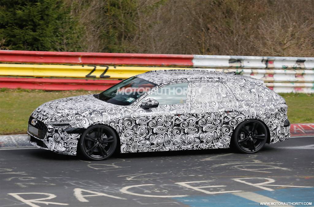 2025 Audi A5 Avant spy shots - Photo credit: Baldauf