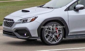 2024 Subaru WRX hotter variant spy shots