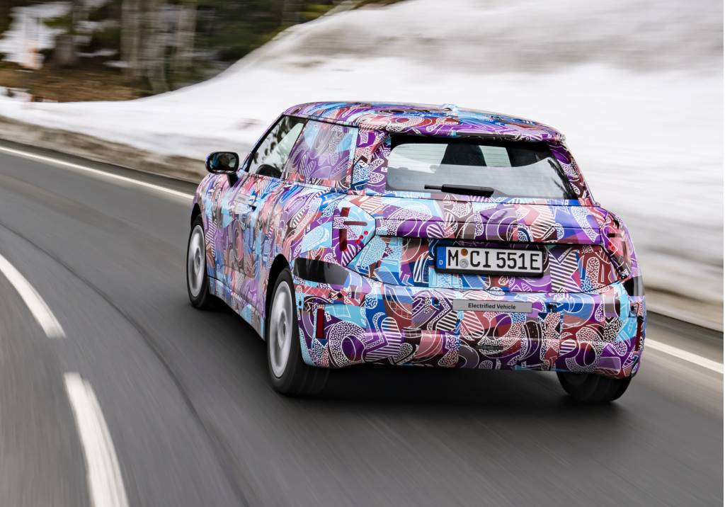 2025 Mini Cooper prototype 2025 Mini Cooper prototype
