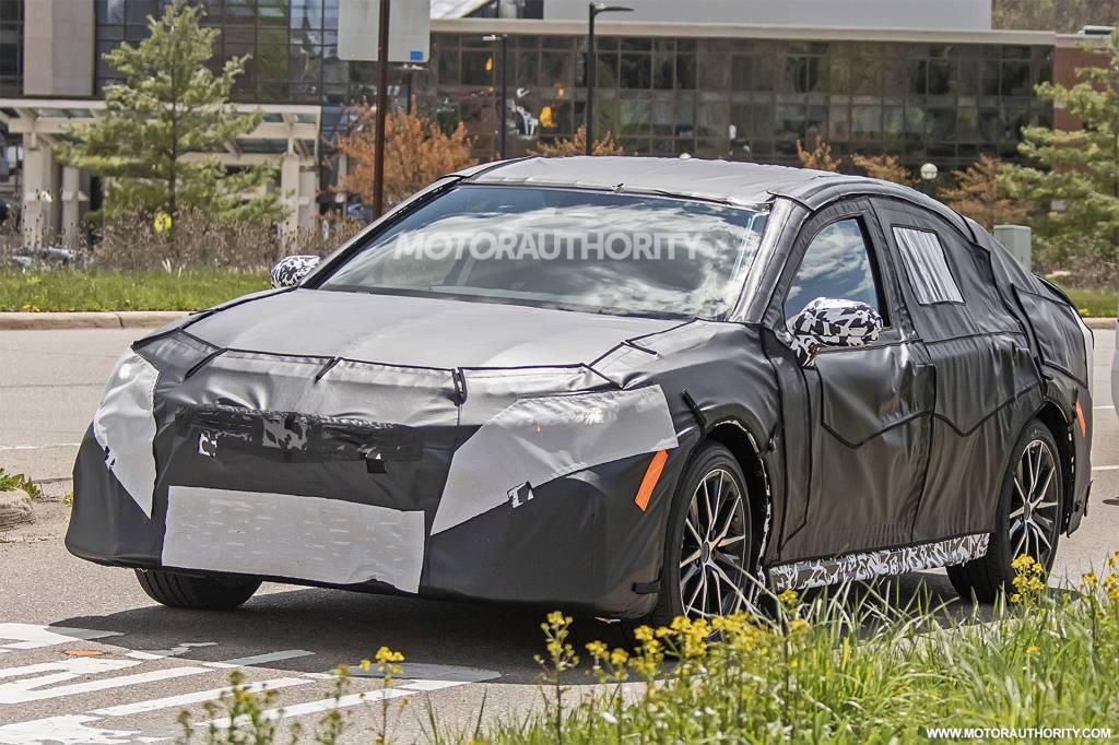2025 Toyota Camry spy shots - Photo credit: Baldauf