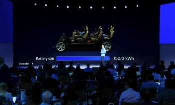 Ford three-row electric SUV with 350 miles of range coming in 2025