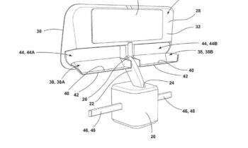Ford patents movable in-vehicle table