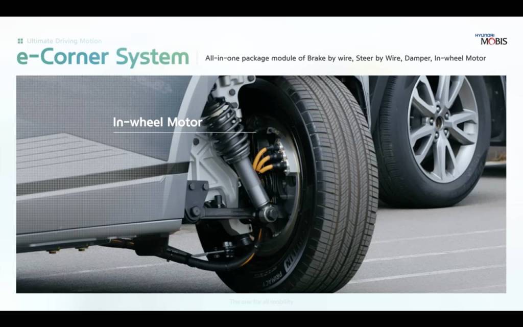 Hyundai Mobis e-Corner Hyundai Mobis e-Corner