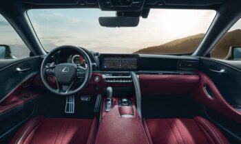2024 Lexus LC gains bigger screen, more colors