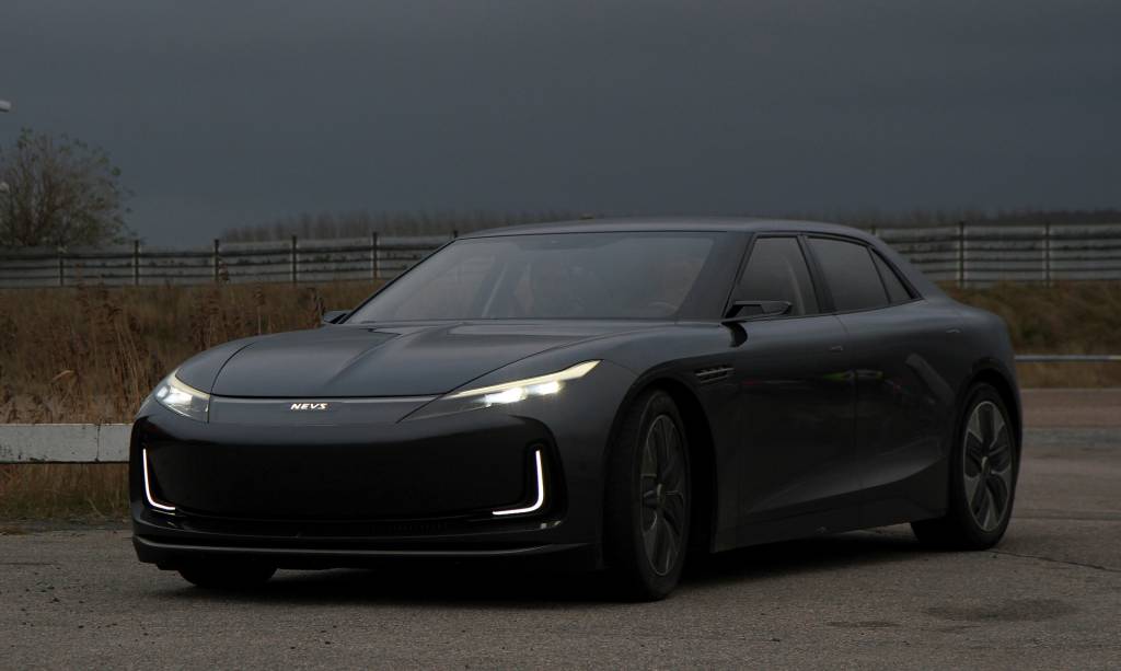 NEVS Emily GT prototype - Photo credit: Protean NEVS Emily GT prototype - Photo credit: Protean