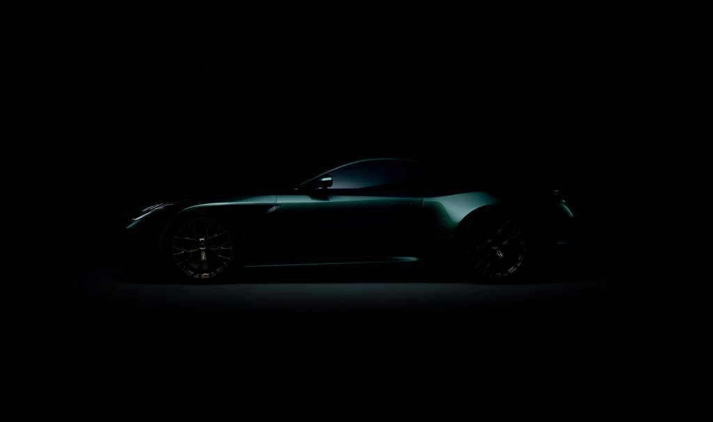 Teaser for next-generation Aston Martin DB grand tourer