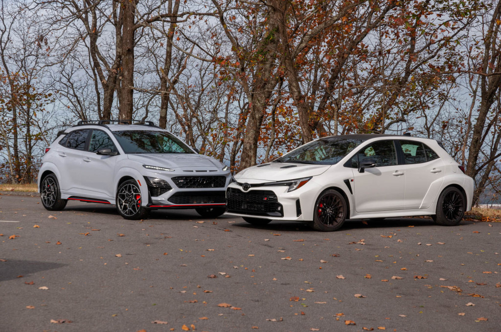 Toyota GR Corolla vs. Hyundai Kona N