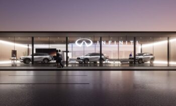 Infiniti shows redesigned QX80, first EVs at dealer meet
