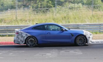 2025 BMW M4 spy shots