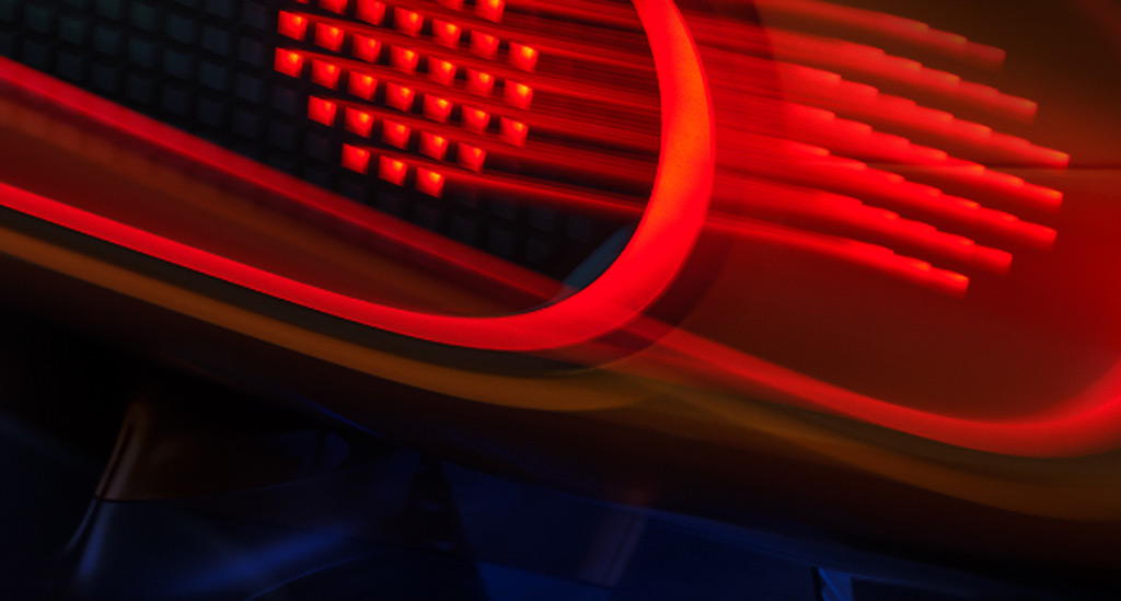 Teaser for modern Mercedes-Benz C111 concept