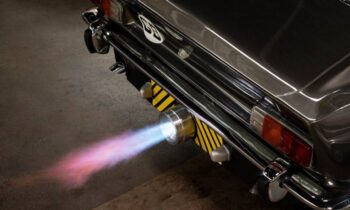 James Bond's 1973 Aston Martin V8 from "The Living Daylights" headed to auction