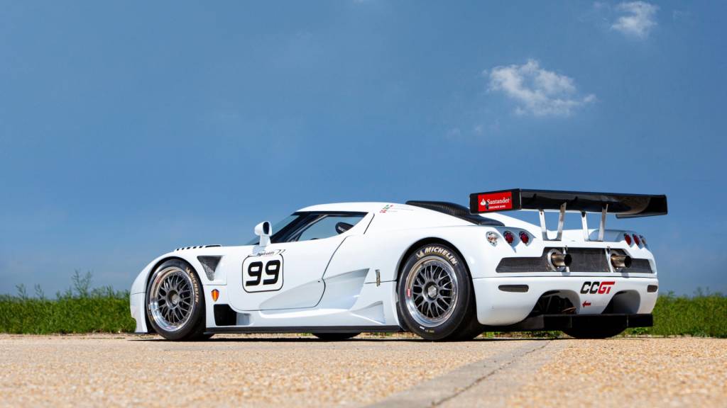 2007 Koenigsegg CCGT GT1 Competition Coupe (photo via Bonhams)