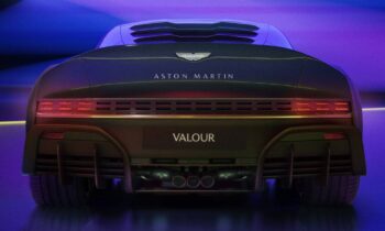 Aston Martin Valour debuts with retro looks, V-12 power