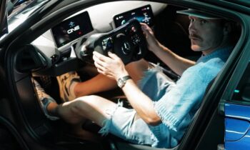 Valtteri Bottas takes delivery of Mercedes-Benz AMG One