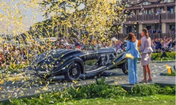 1937 Mercedes-Benz 540K Special Roadster wins Best of Show at 2023 Pebble Beach Concours