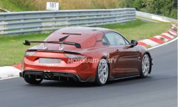2024 Alpine A110 RS spy shots