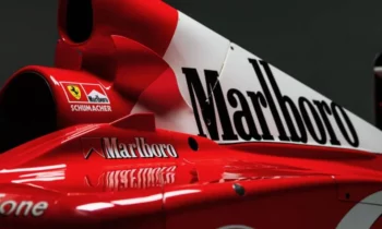 Ferrari F2001b F1 race car driven by Michael Schumacher for sale