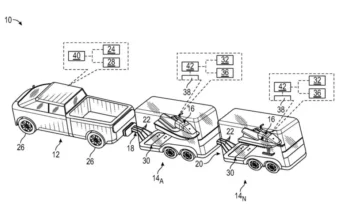 Ford patents concept of charging an EV with a trailer battery