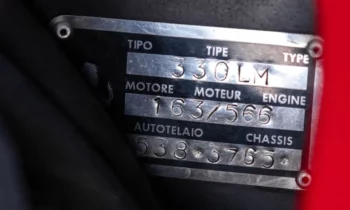 1962 Ferrari 330 LM heads to auction with $60M estimate