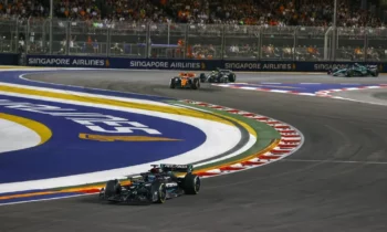 Sainz wins F1 Singapore Grand Prix, ends Verstappen's streak