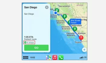 Ford adds Apple Maps EV routing to F-150 Lightning
