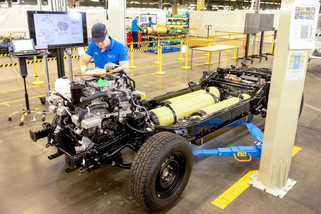 Toyota Hilux hydrogen fuel-cell prototype Toyota Hilux hydrogen fuel-cell prototype