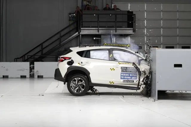2024 Subaru Crosstrek's IIHS crash test results 2024 Subaru Crosstrek's IIHS crash test results