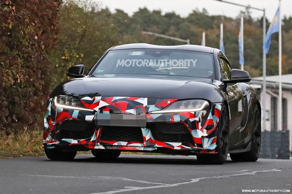 2025 Toyota GRMN Supra spy shots - Photo credit: Baldauf