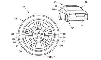 GM patents hybrid metal-composite wheels